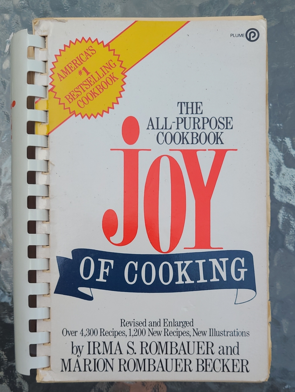 The All Purpose Cookbook Joy of Cooking Spiral bound cookbook